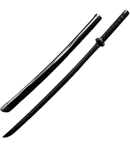 Amazon | 木刀 素振り 居合模造刀 剣道 唐横刀 鞘付き 竹製とABS 刀身